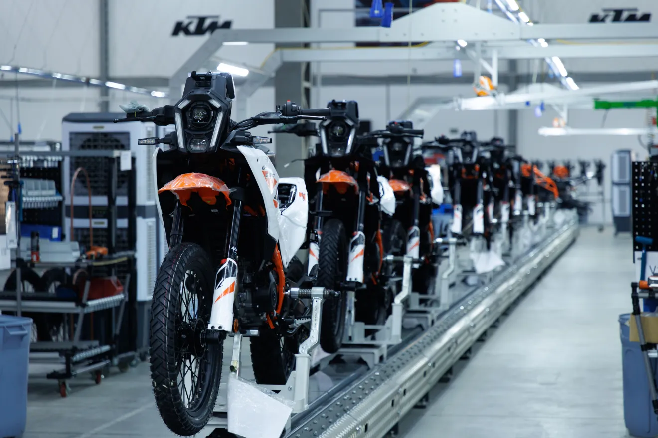 KTM inaugura fábrica própria em Manaus com capacidade para 20 mil motos